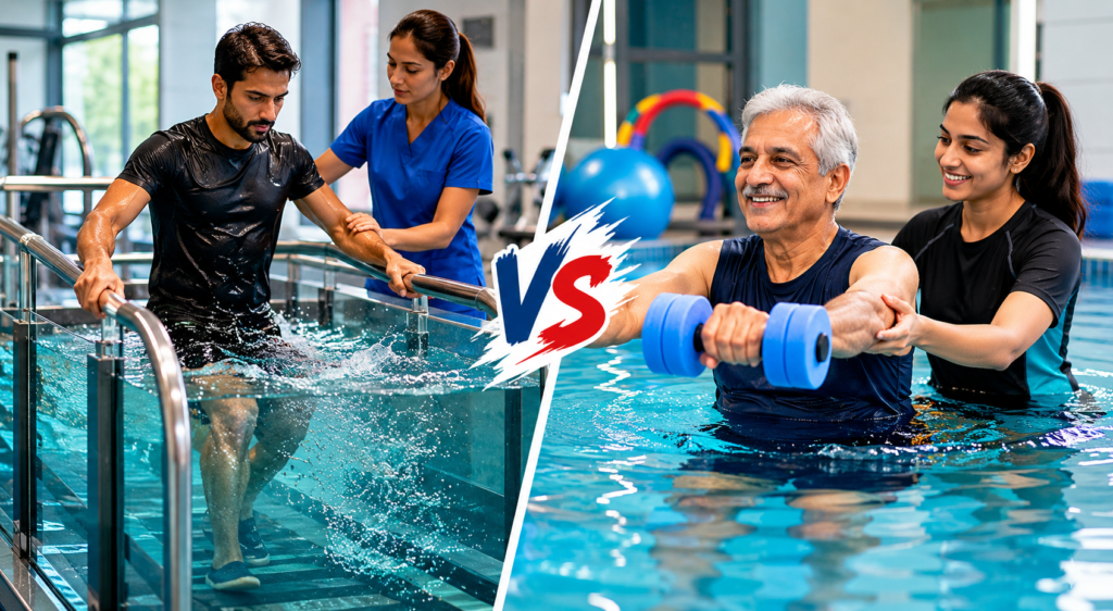 Hydrotherapy vs Aqua Therapy